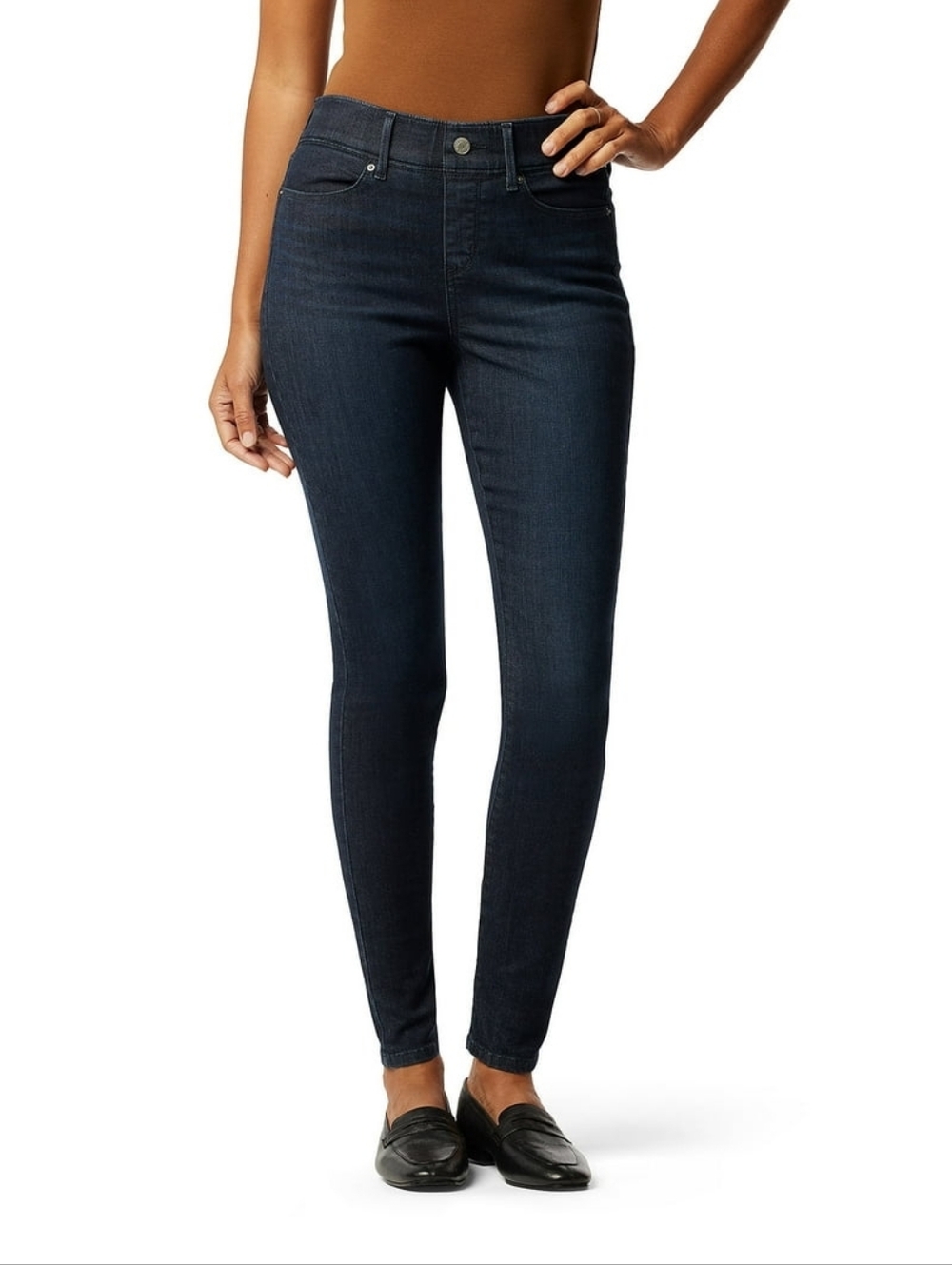 Levi's Strauss Signature Shaping Pull-On Skinny Jeans in Cobalt Night Size 6 W28